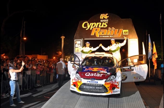 rally Κύπρου 2012 : αποτελέσματα
