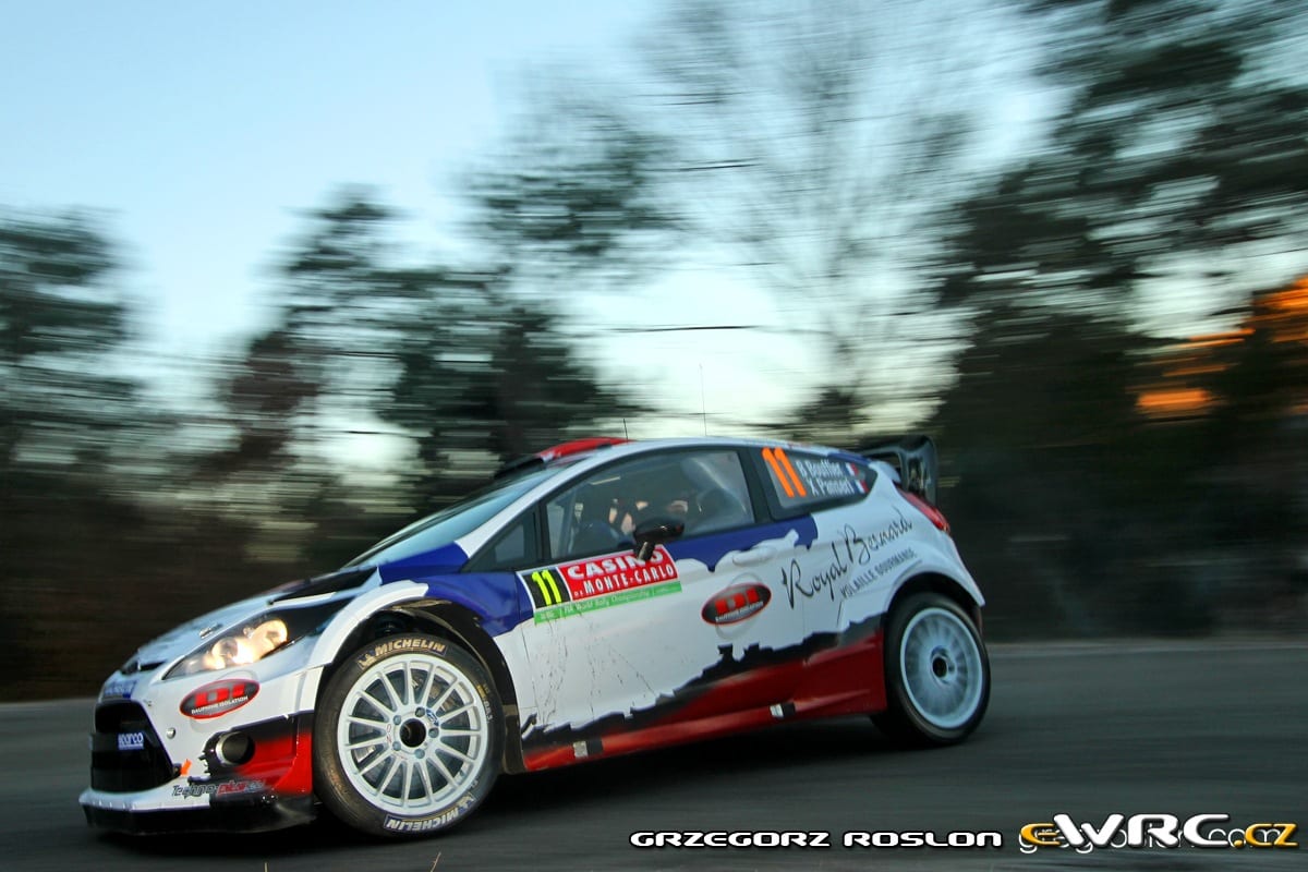 Rallye Monte Carlo 2014 μετά την SS3