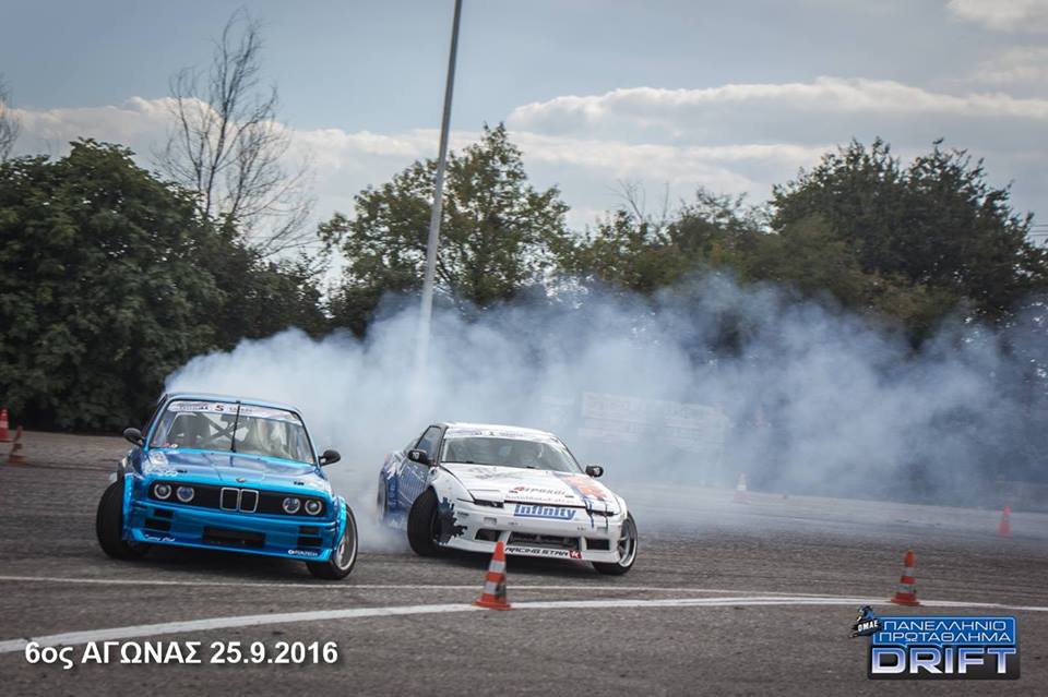 6ος Αγώνας Πρωταθλήματος Drift 2016 στην Κοζάνη: Αποτελέσματα