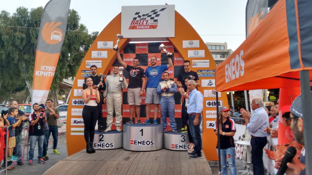 Eneos Rally Crete 2016: Αποτελέσματα