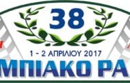 38ο Ολυμπιακό Ράλλυ 2017: Συμμετοχές
